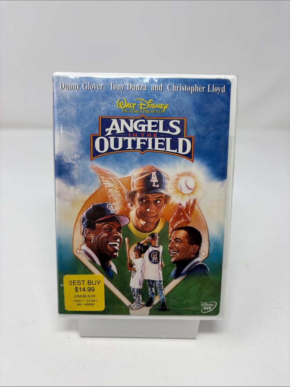 Disney Angels in the Outfield DVD - Blue & Green Artwork